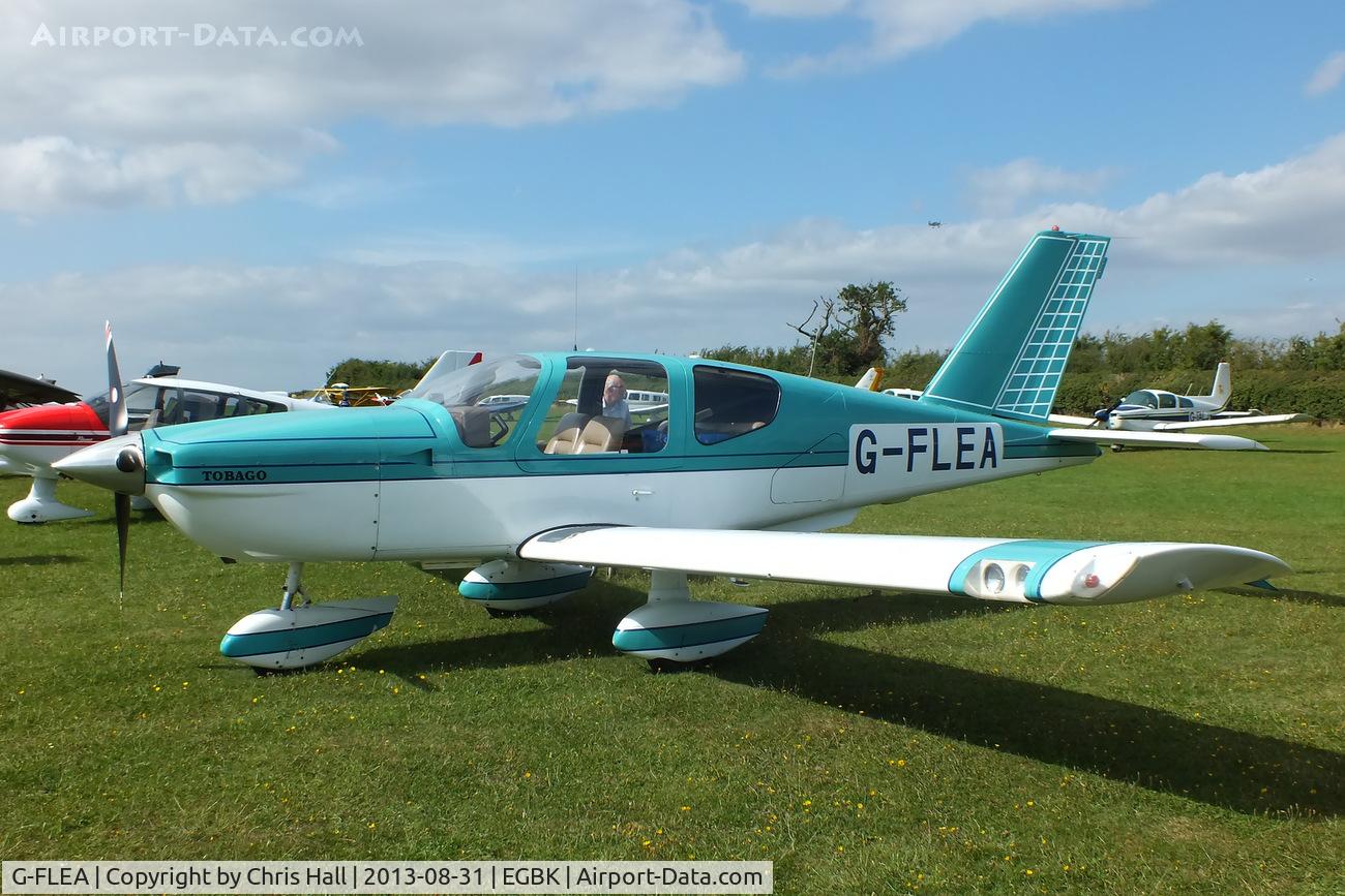 G-FLEA, 1981 Socata TB-10 Tobago C/N 235, at the LAA Rally 2013, Sywell