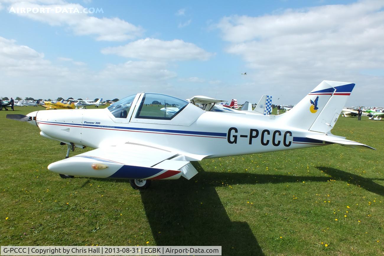 G-PCCC, 2004 Alpi Aviation Pioneer 300 C/N PFA 330-14220, at the LAA Rally 2013, Sywell