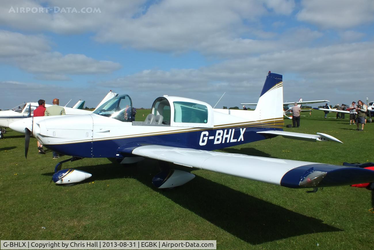 G-BHLX, 1977 Grumman American AA-5B Tiger C/N AA5B-0573, at the LAA Rally 2013, Sywell