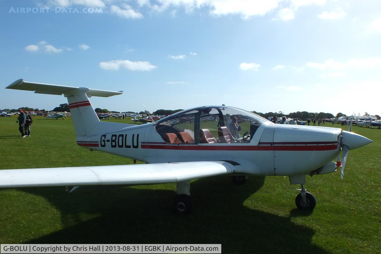 G-BOLU, 1985 Robin R-3000-120 C/N 106, at the LAA Rally 2013, Sywell
