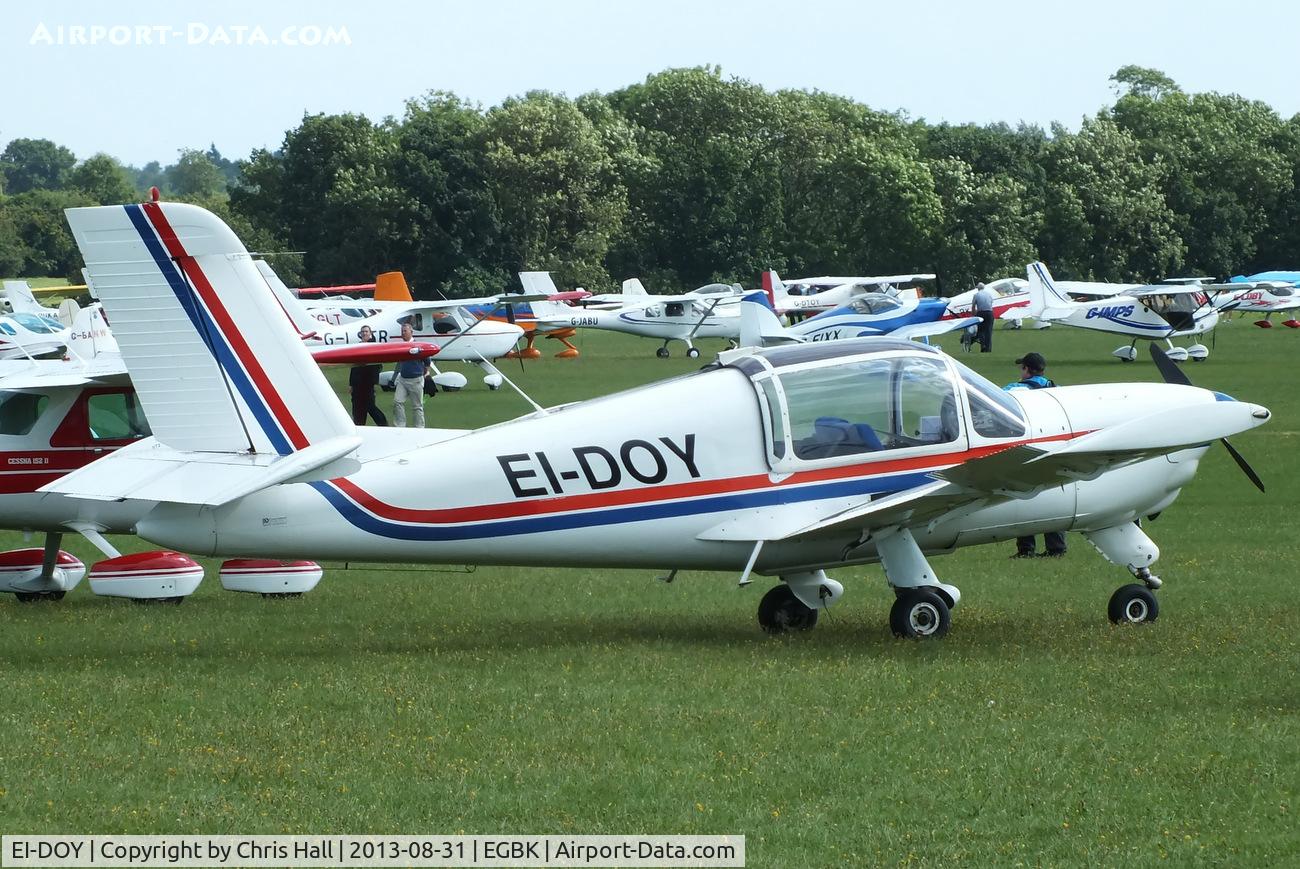 EI-DOY, 1994 PZL-Okecie PZL-110 Koliber 150A C/N 04940072, at the LAA Rally 2013, Sywell