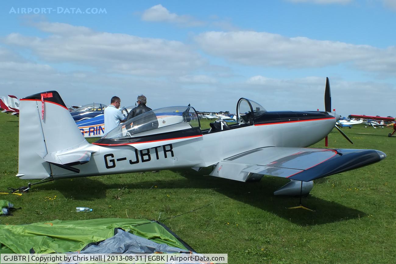 G-JBTR, 2006 Vans RV-8 C/N PFA 303-14562, at the LAA Rally 2013, Sywell