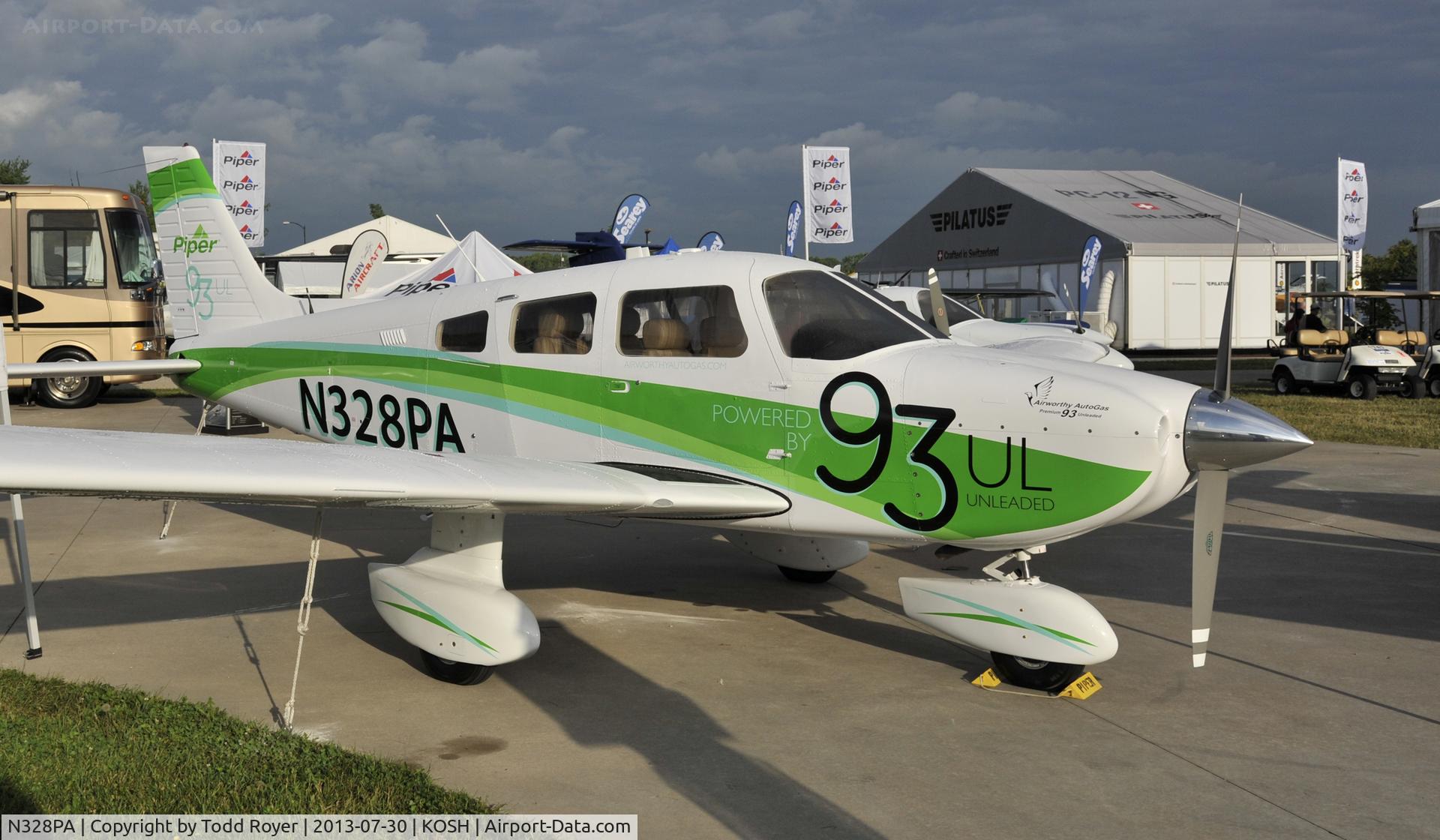 N328PA, 2012 Piper PA-28-181 C/N 2843701, Airventure 2012