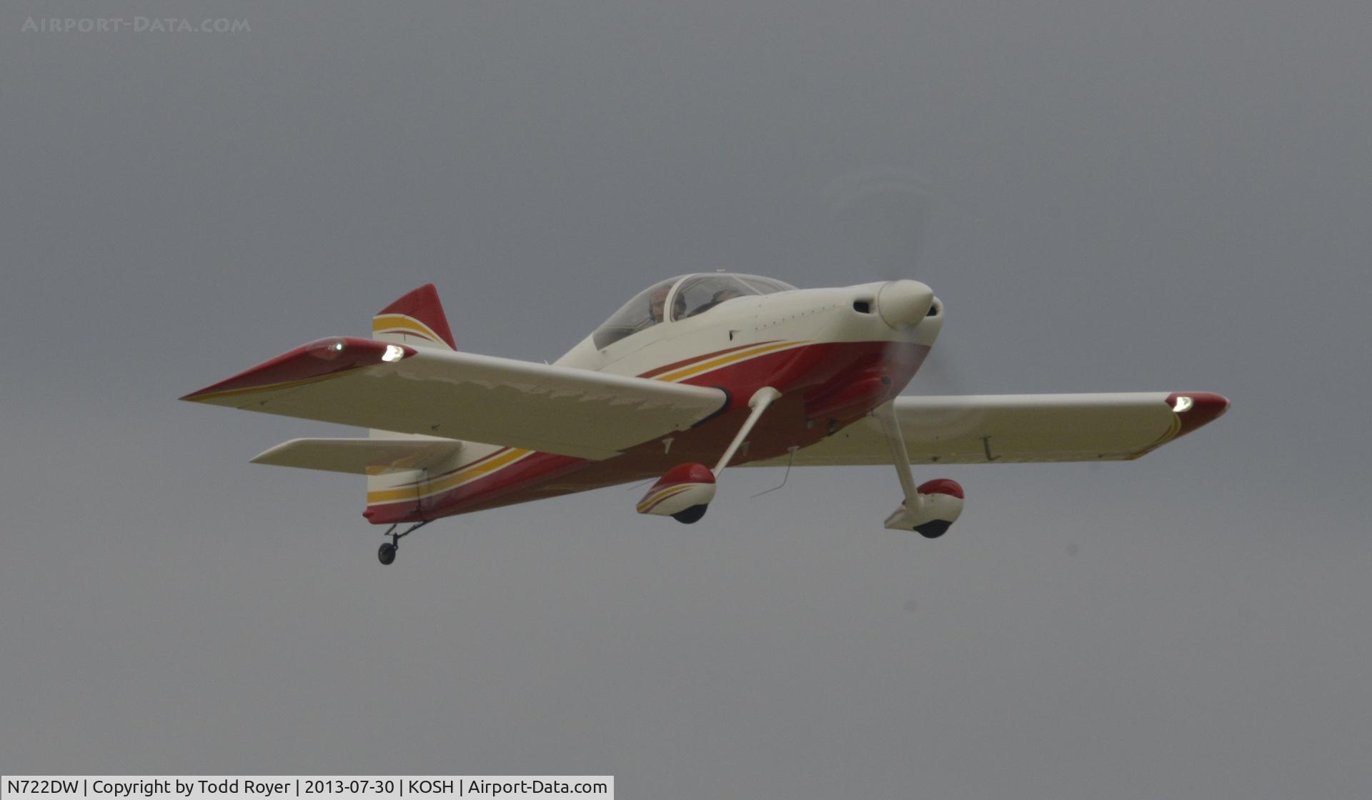 N722DW, 2012 Vans RV-7 C/N 71727, Airventure 2013