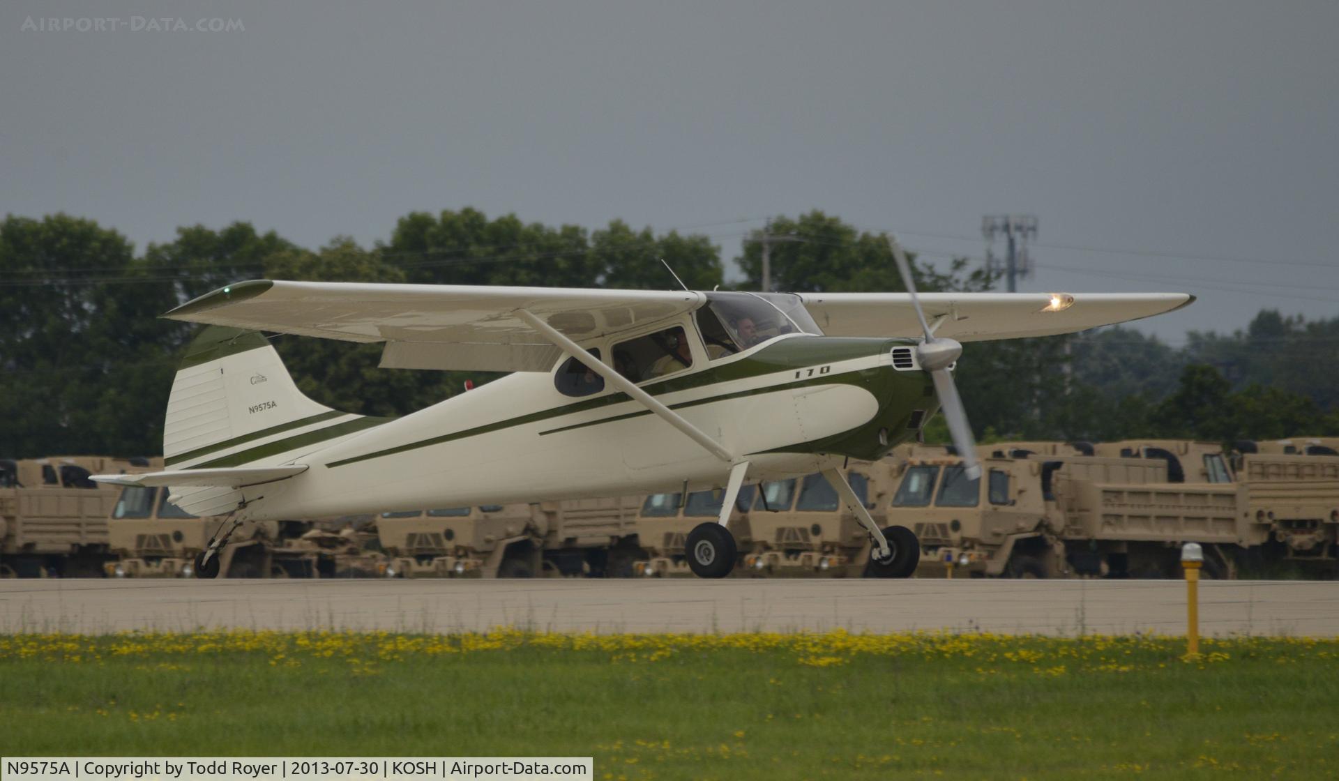 N9575A, 1949 Cessna 170A C/N 19136, Airventure 2013