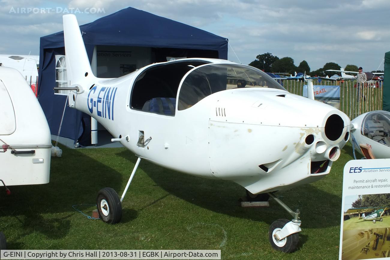 G-EINI, 2007 Europa XS Tri-Gear C/N PFA 247-13562, at the LAA Rally 2013, Sywell