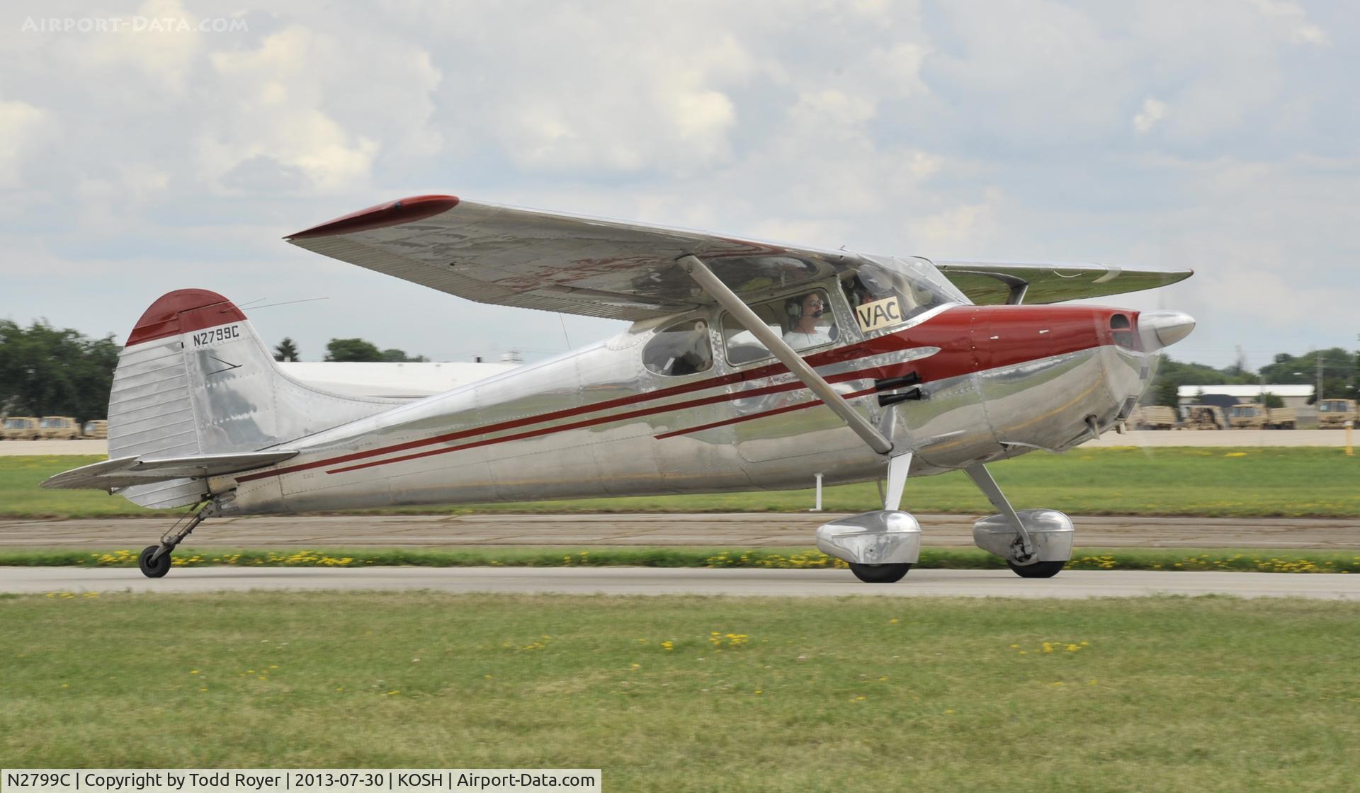 N2799C, 1954 Cessna 170B C/N 26343, Airventure 2013
