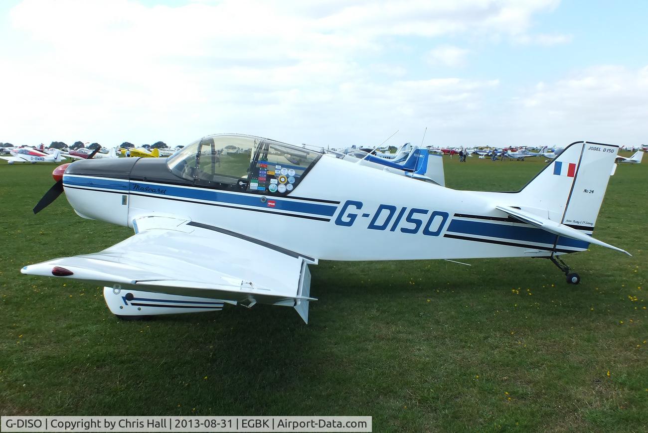 G-DISO, 1963 SAN Jodel D-150 Mascaret C/N 24, at the LAA Rally 2013, Sywell