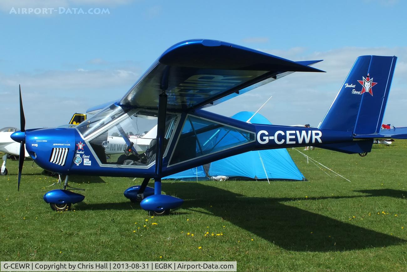 G-CEWR, 2008 Aeroprakt A-22L Foxbat C/N PFA 317A-14736, at the LAA Rally 2013, Sywell