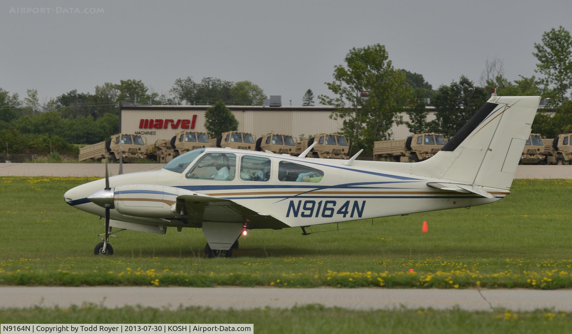 N9164N, 1964 Beech 95-B55 (T42A) Baron C/N TC-574, Airventure 2013