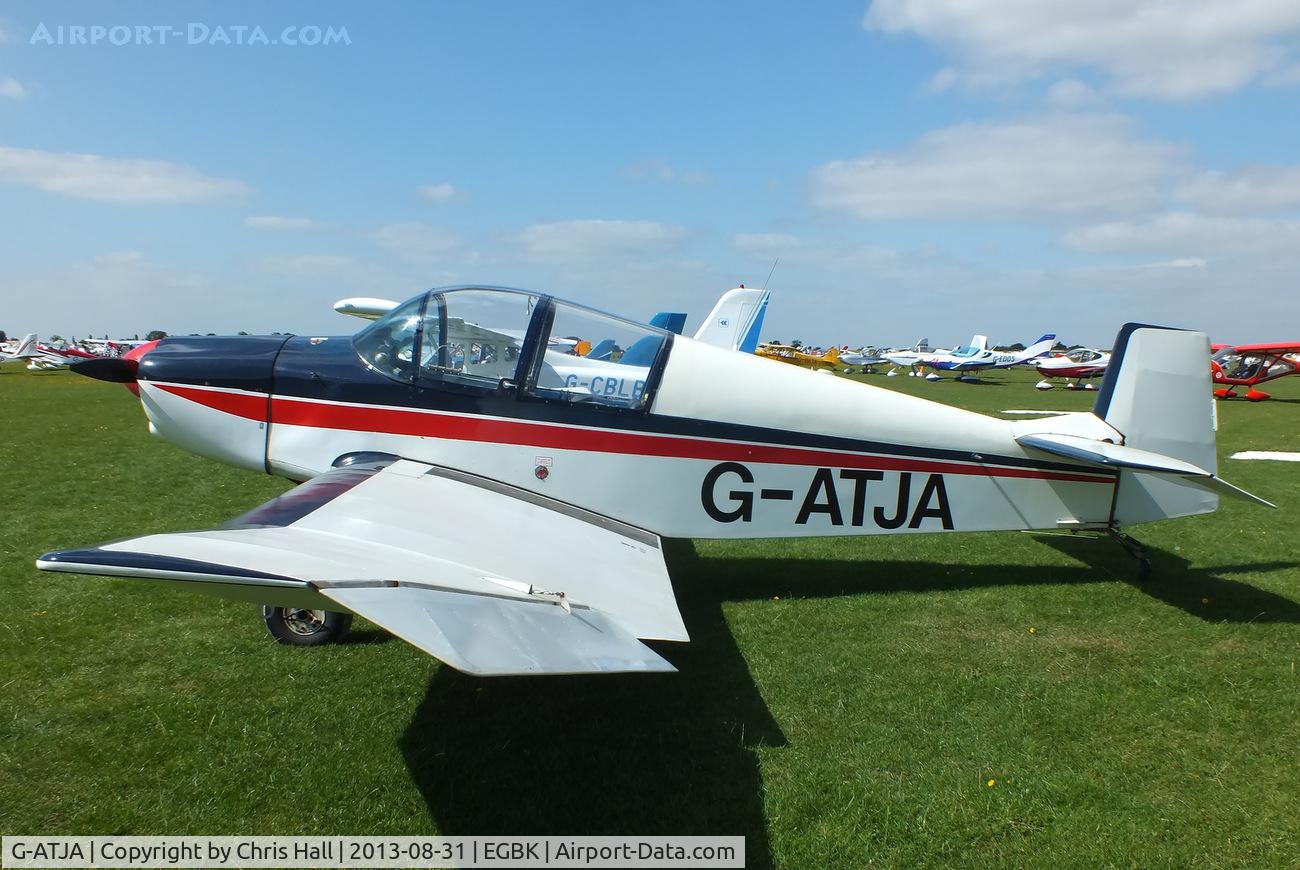 G-ATJA, 1962 SAN Jodel DR.1050 Ambassadeur C/N 378, at the LAA Rally 2013, Sywell