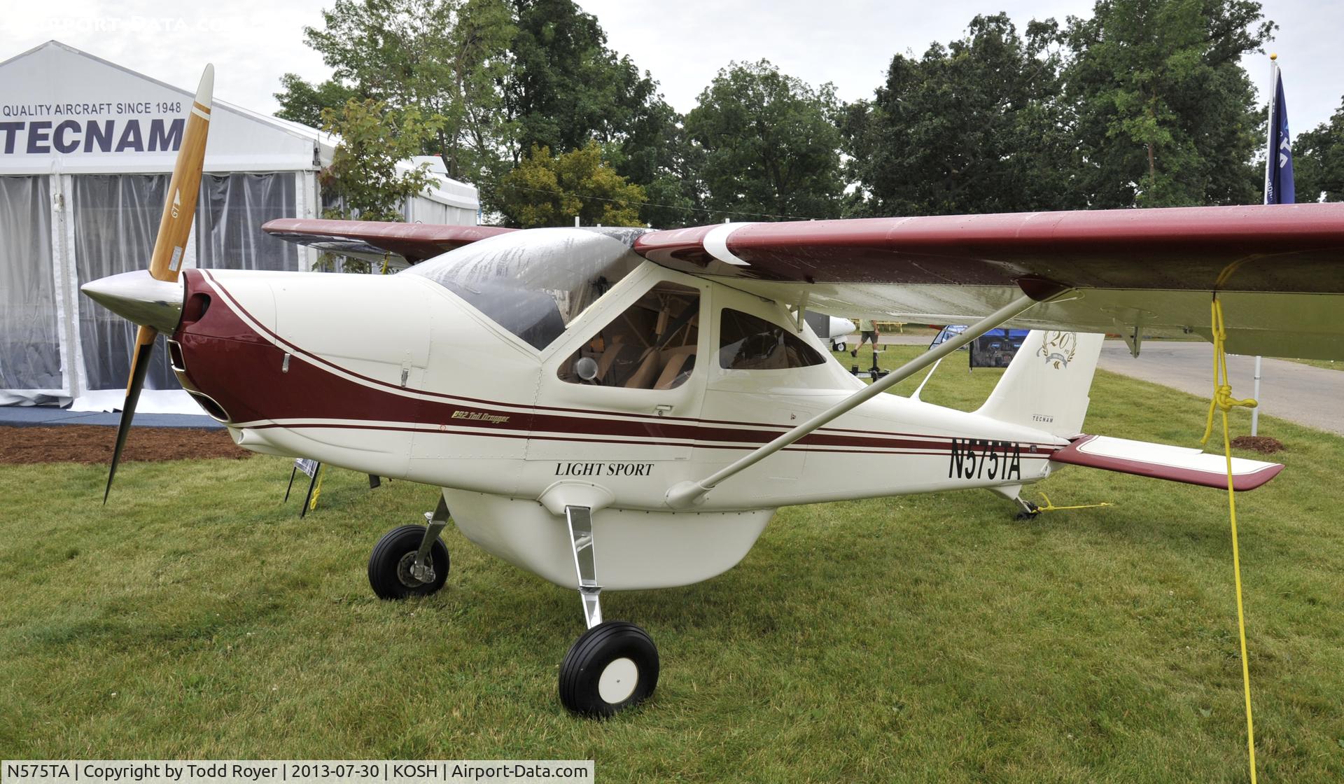 N575TA, 2012 Tecnam P-92TD C/N 1422, Airventure 2013