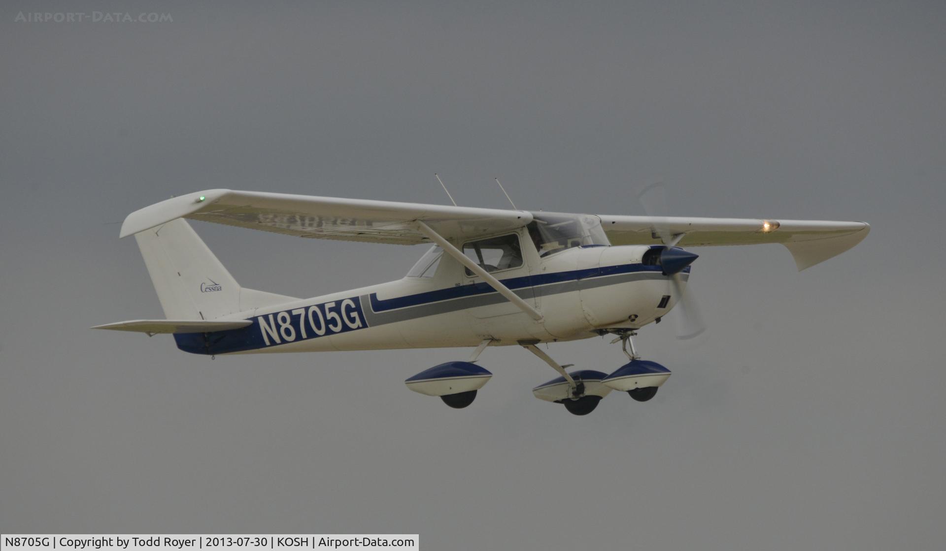 N8705G, 1966 Cessna 150F C/N 15062805, Airventure 2013