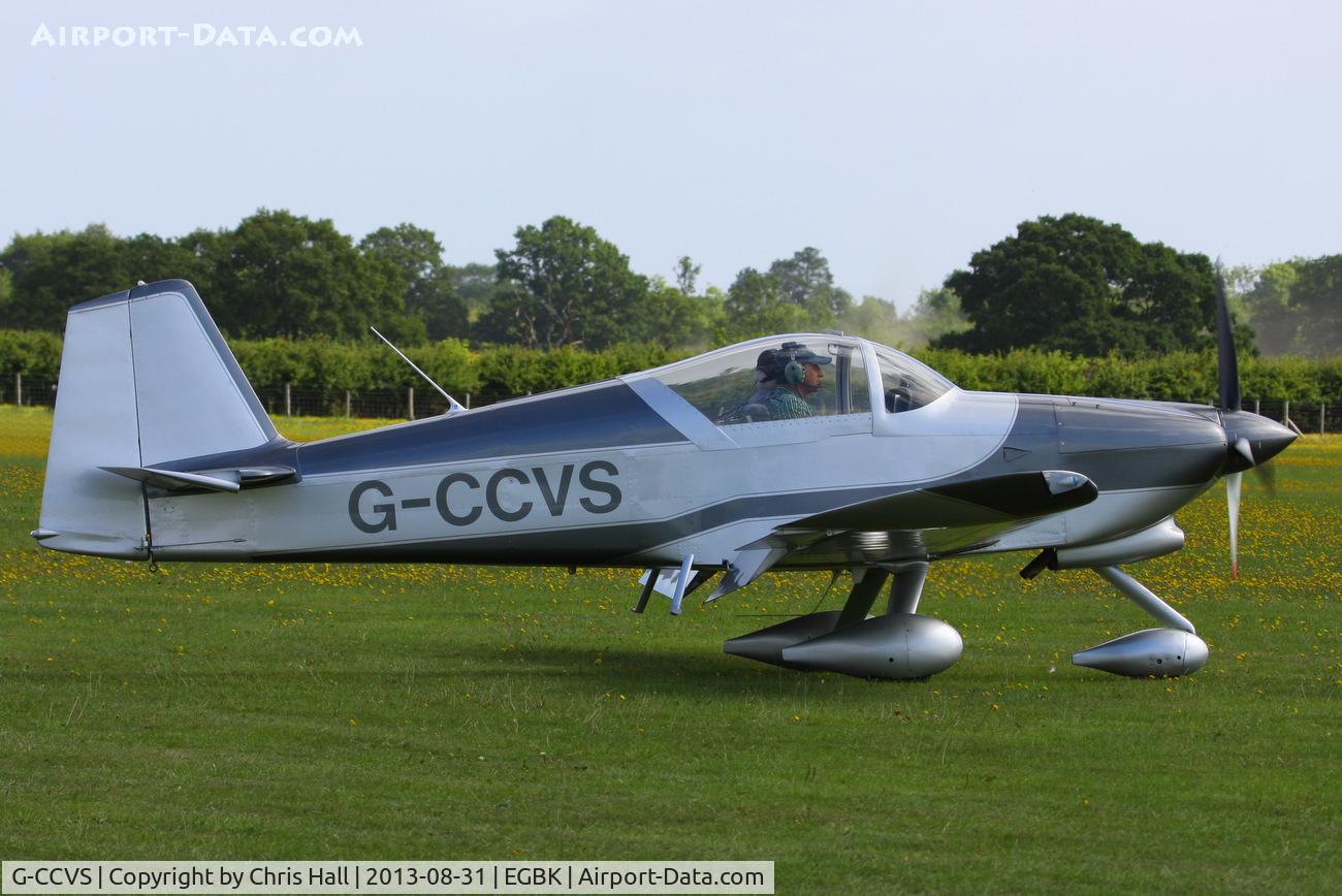 G-CCVS, 2010 Vans RV-6A C/N PFA 181A-13413, at the LAA Rally 2013, Sywell