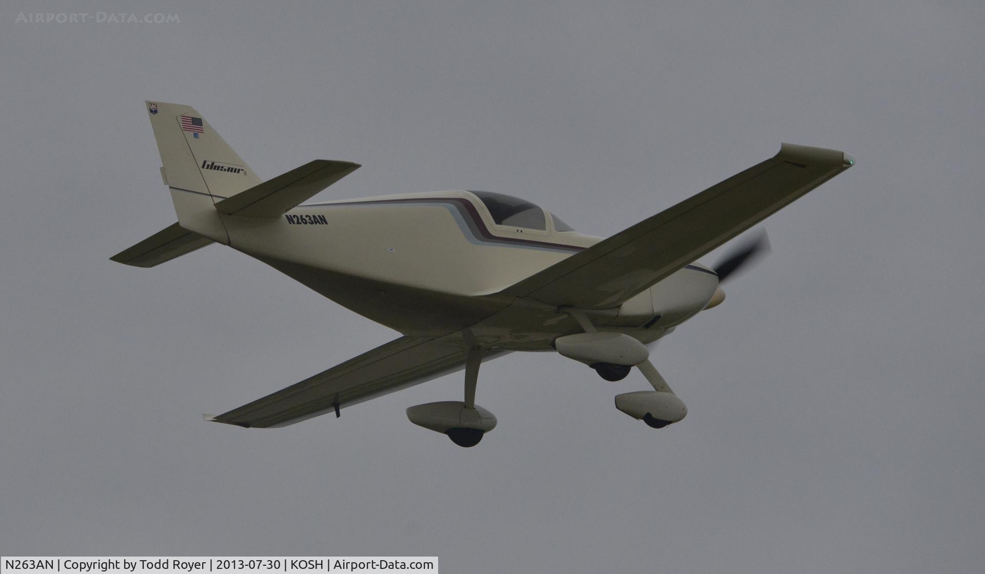 N263AN, 1985 Stoddard-Hamilton Glasair Super II FT C/N 544, Airventure 2013