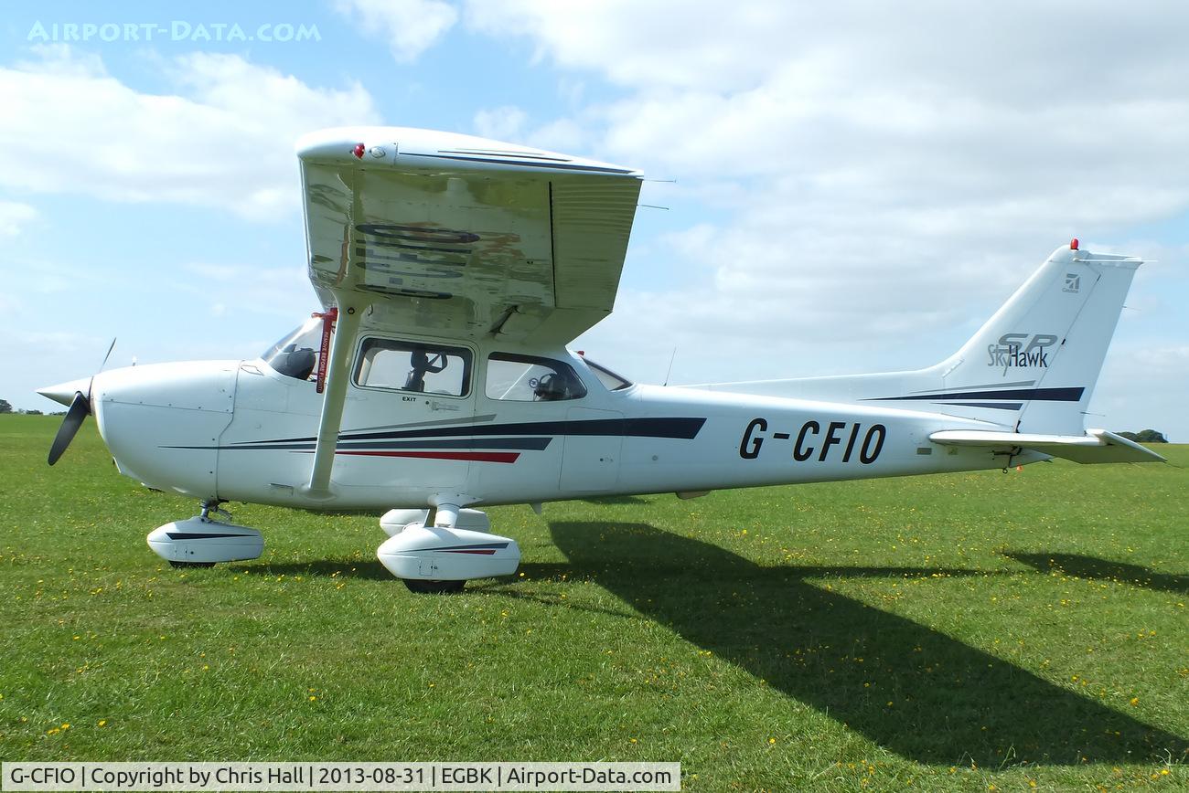G-CFIO, 2002 Cessna 172S Skyhawk SP C/N 172S9079, at the LAA Rally 2013, Sywell