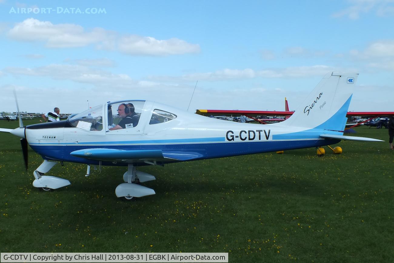 G-CDTV, 2007 Tecnam P-2002EA Sierra C/N PFA 333-14501, at the LAA Rally 2013, Sywell