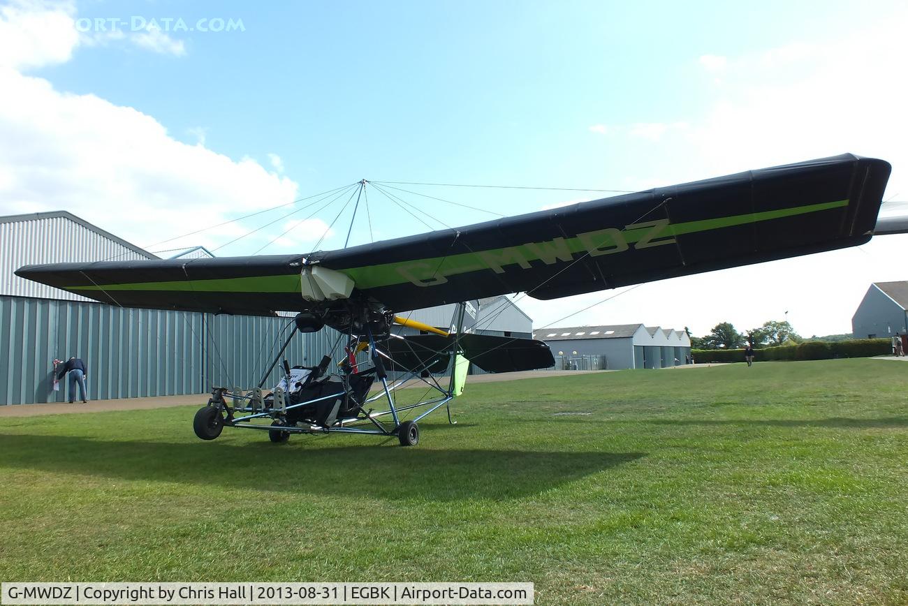 G-MWDZ, 1989 Eipper Quicksilver MXL II C/N 022, at the LAA Rally 2013, Sywell