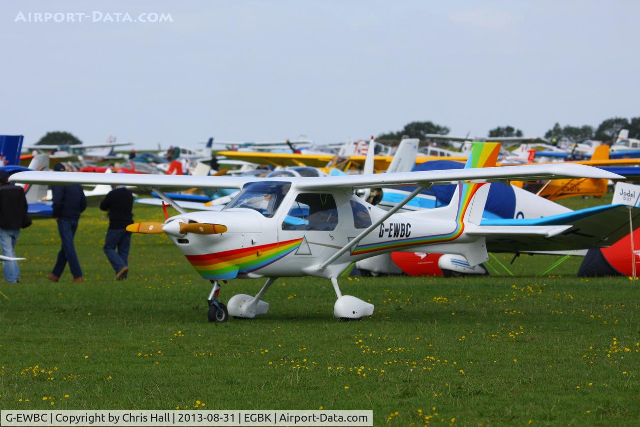 G-EWBC, 2001 Jabiru SK C/N PFA 274-13457, at the LAA Rally 2013, Sywell