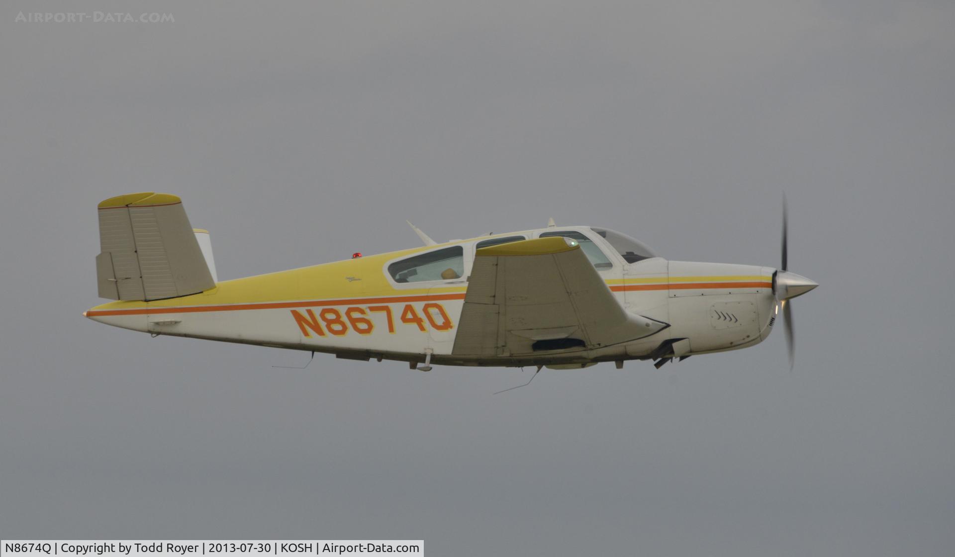 N8674Q, 1964 Beech S35 Bonanza C/N D-7683, Airventure 2013