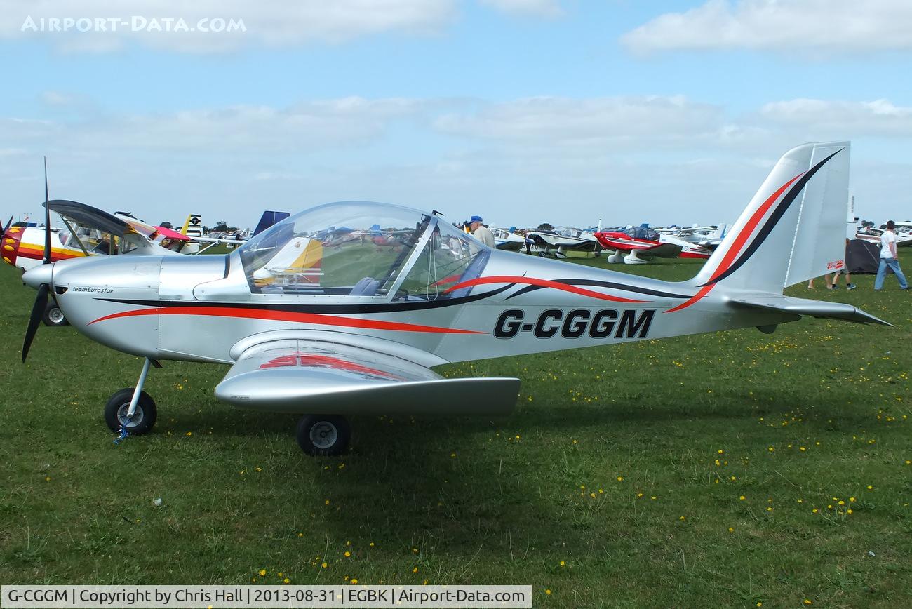G-CGGM, 2009 Cosmik EV-97 TeamEurostar UK C/N 3401, at the LAA Rally 2013, Sywell