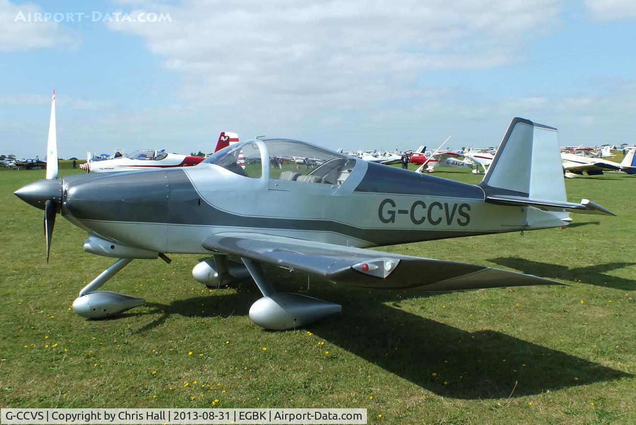 G-CCVS, 2010 Vans RV-6A C/N PFA 181A-13413, at the LAA Rally 2013, Sywell