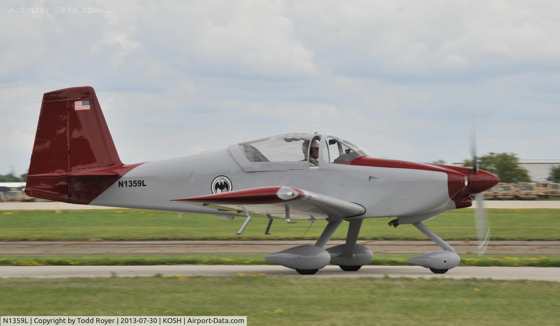 N1359L, Vans RV-7A C/N 73092, Airventure 2013