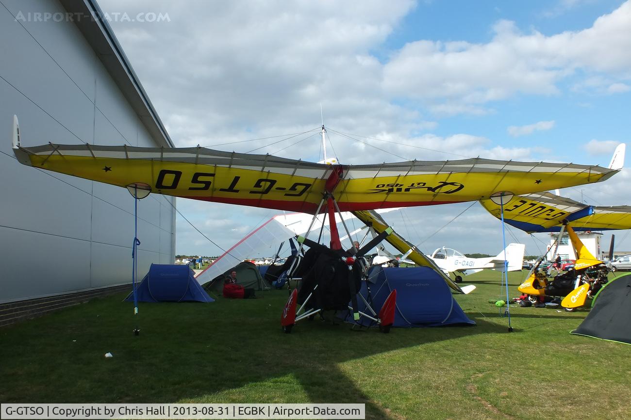 G-GTSO, 2006 Mainair Pegasus Quik GT450 C/N 8164, at the LAA Rally 2013, Sywell