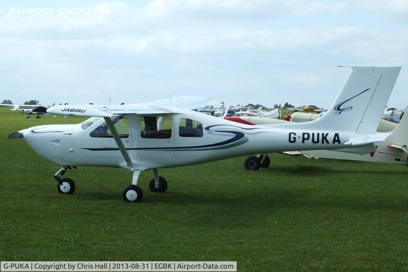 G-PUKA, 2004 Jabiru J400 C/N PFA 325-14120, at the LAA Rally 2013, Sywell