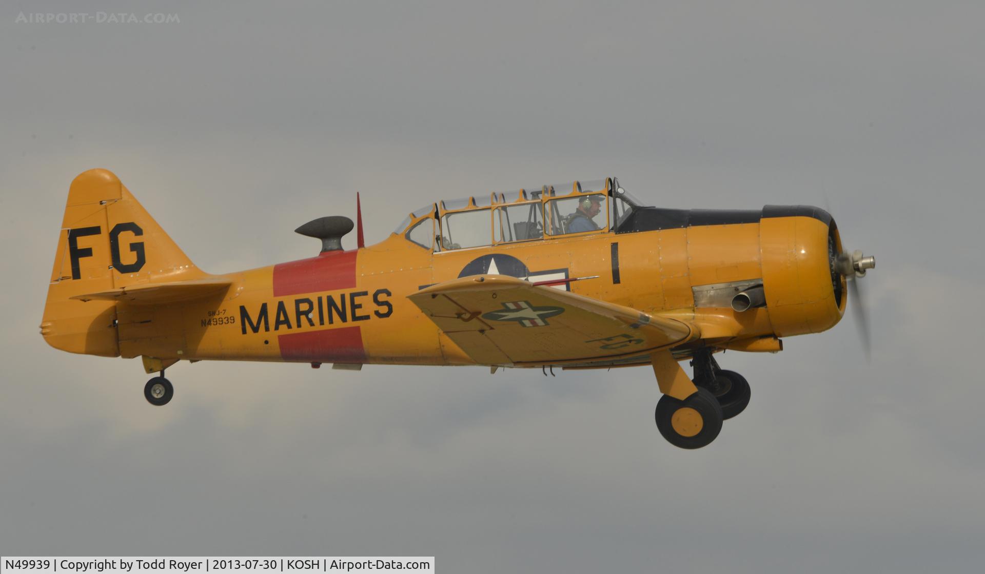 N49939, 1951 North American T-6G Texan C/N 168-466, Airventure 2013