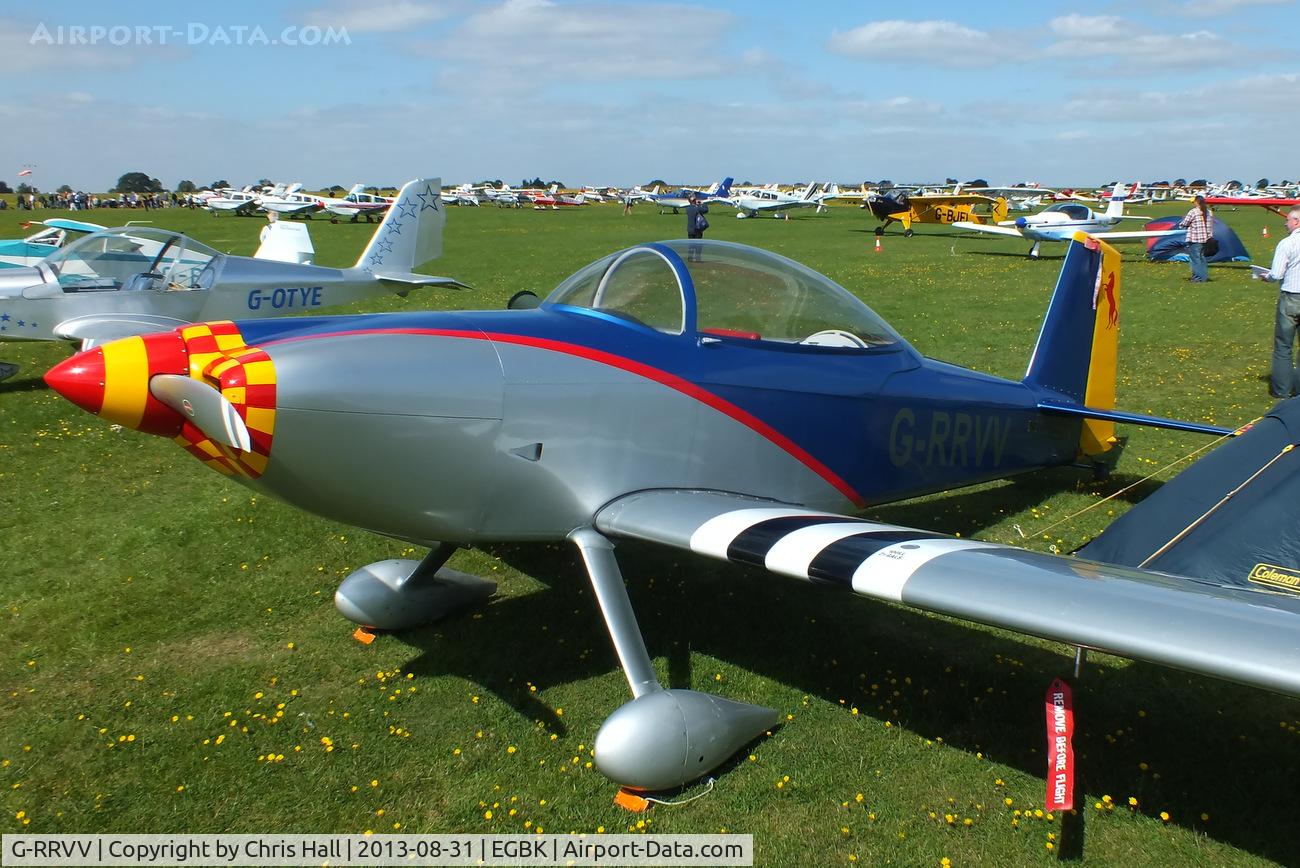 G-RRVV, 2006 Vans RV-8 C/N 82245, at the LAA Rally 2013, Sywell