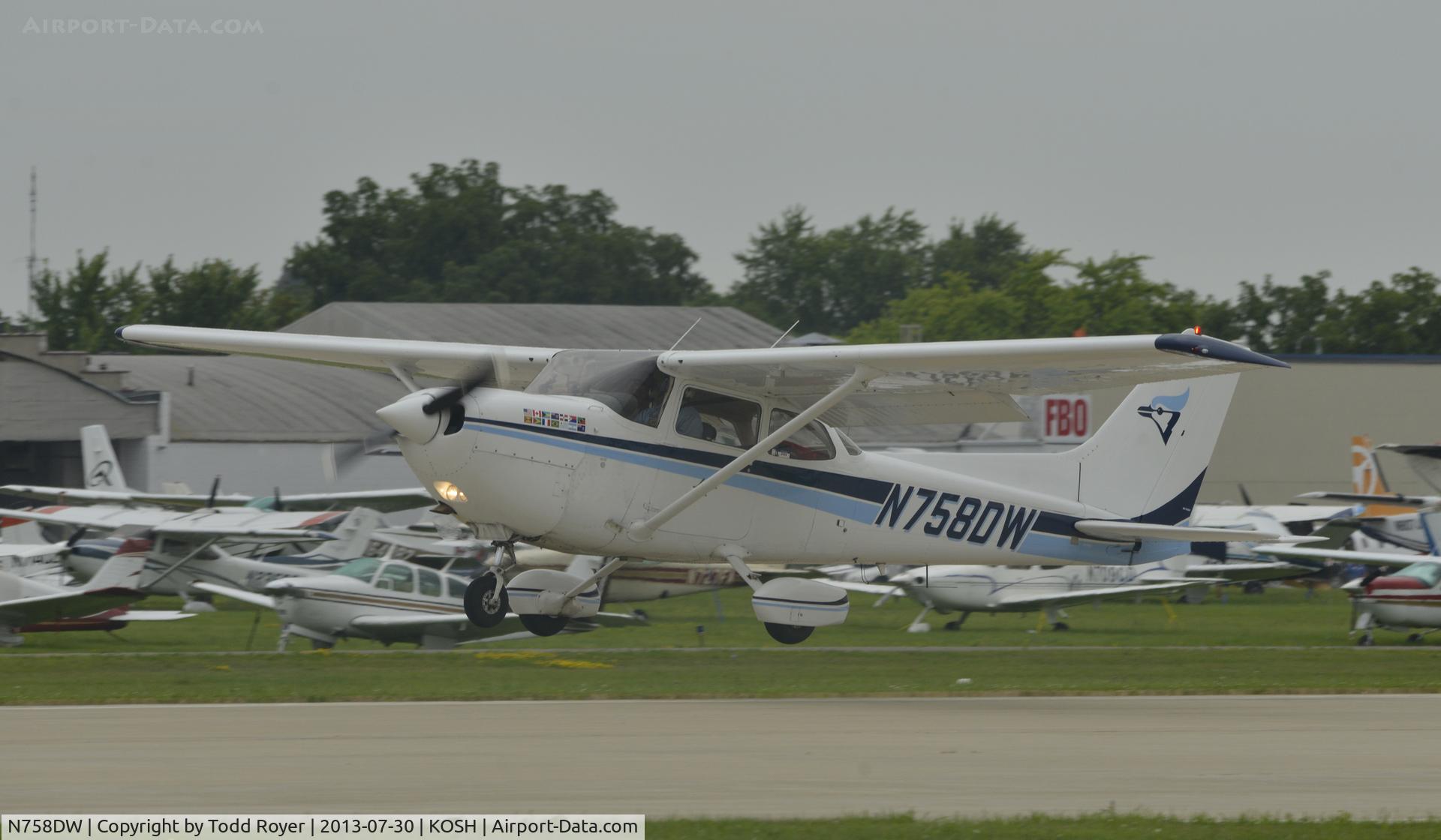 N758DW, 1978 Cessna R172K Hawk XP C/N R1723022, Airventure 2013