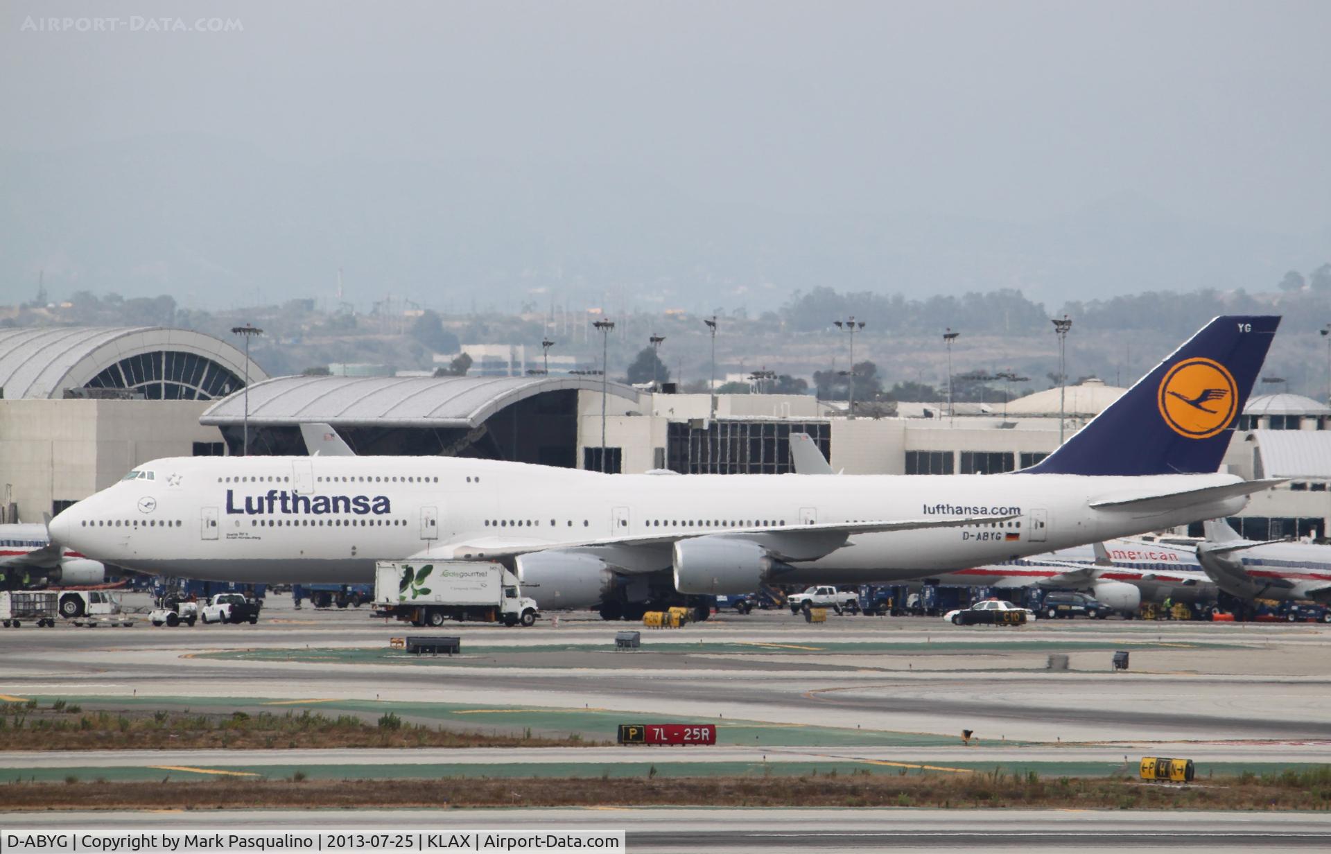 D-ABYG, 2013 Boeing 747-830 C/N 37831, Boeing 747-800