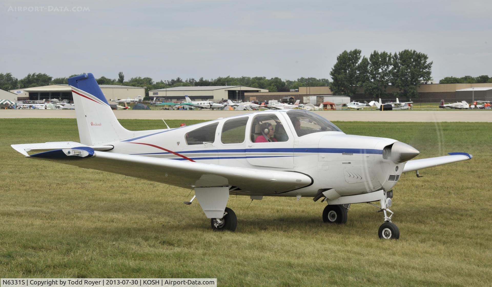 N6331S, 1975 Beech F33A Bonanza C/N CE-618, Airventure 2013