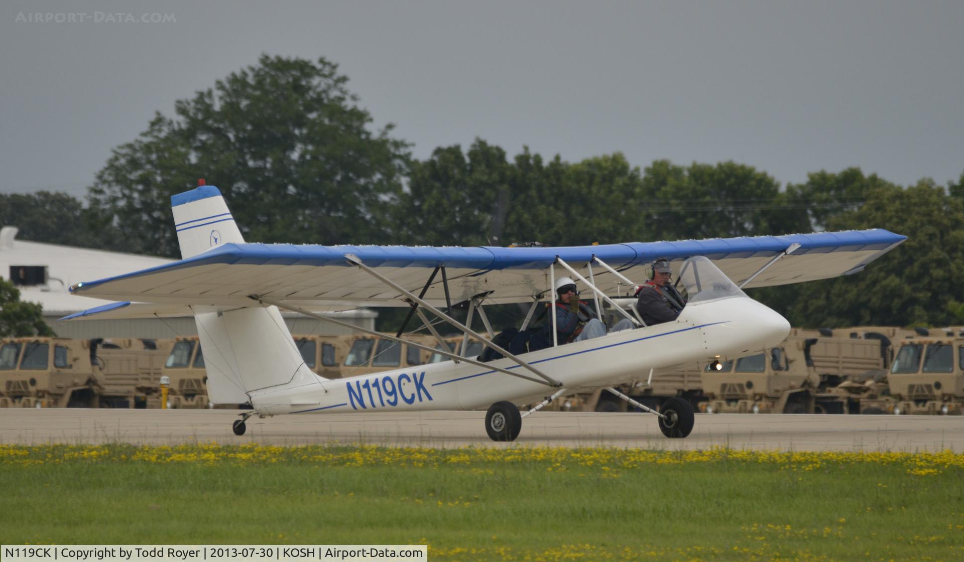 N119CK, 2004 Lockwood Air Cam C/N AC100, Airventure 2013