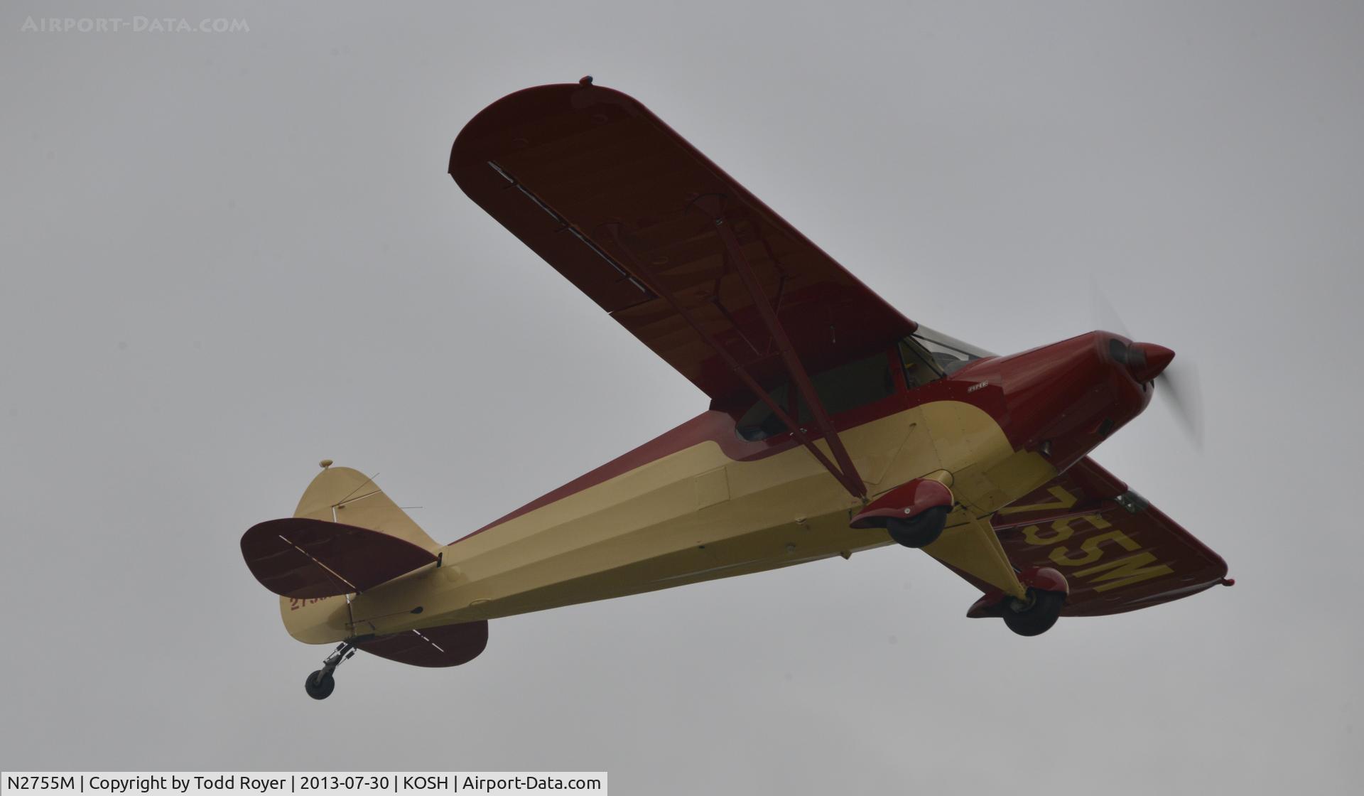 N2755M, 1946 Piper PA-12 Super Cruiser C/N 12-1240, Airventure 2013