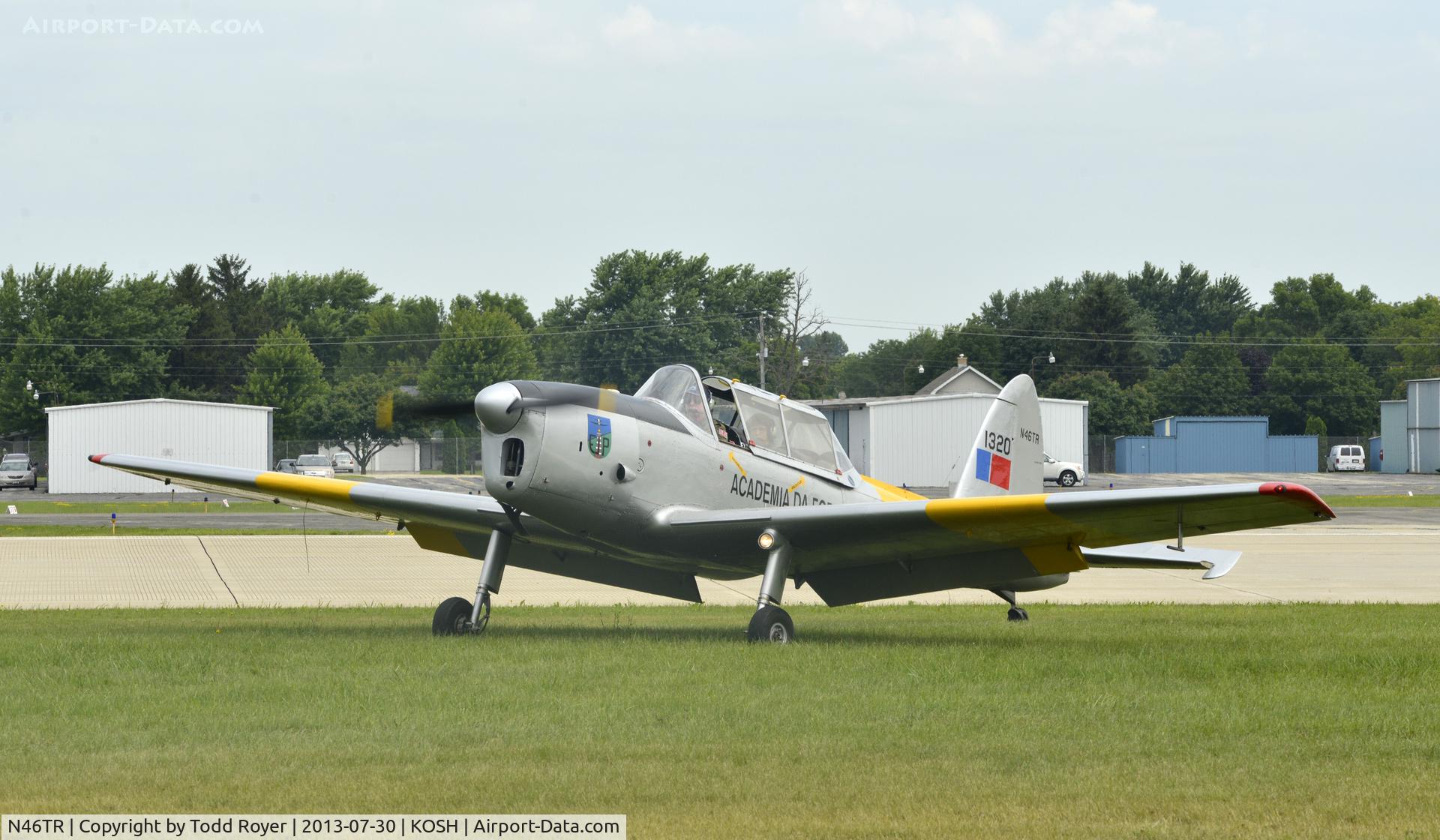 N46TR, 1955 De Havilland Canada DHC-1 Chipmunk C/N 1320, Airventure 2013