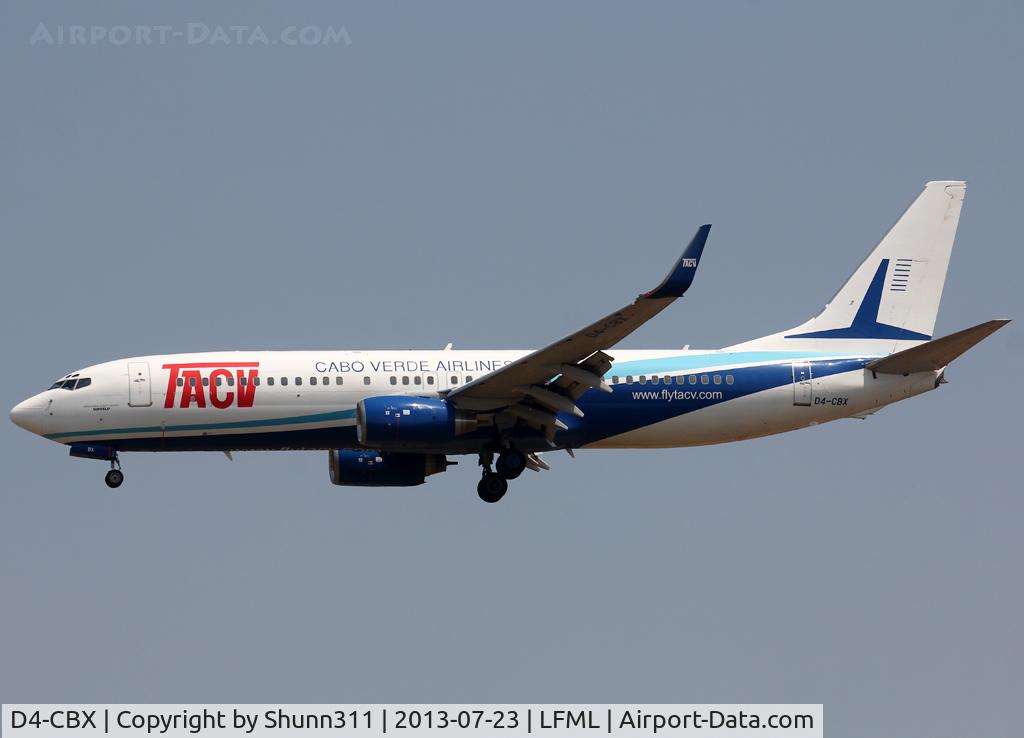 D4-CBX, 2000 Boeing 737-8Q8 C/N 30039, Landing rwy 31R