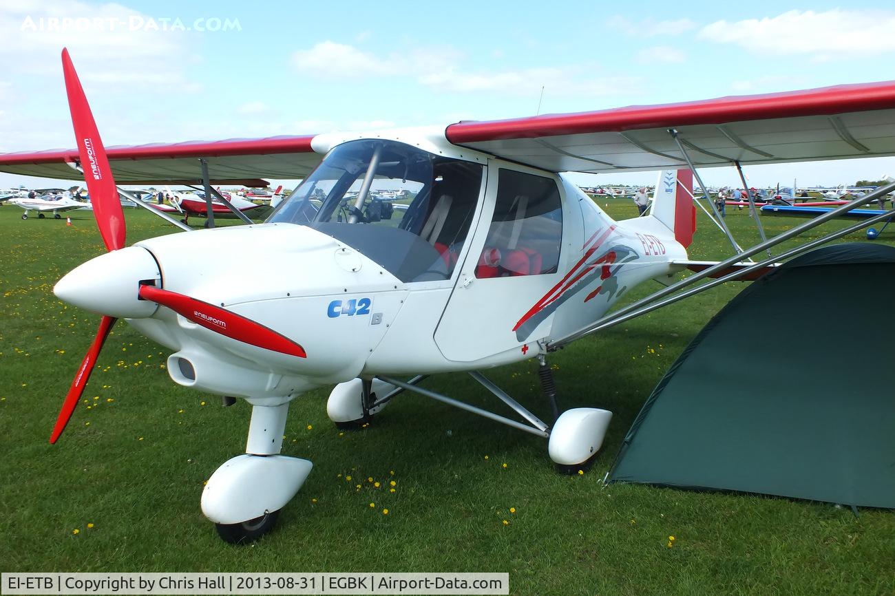 EI-ETB, 2004 Comco Ikarus C42B C/N 0405-6598, at the LAA Rally 2013, Sywell