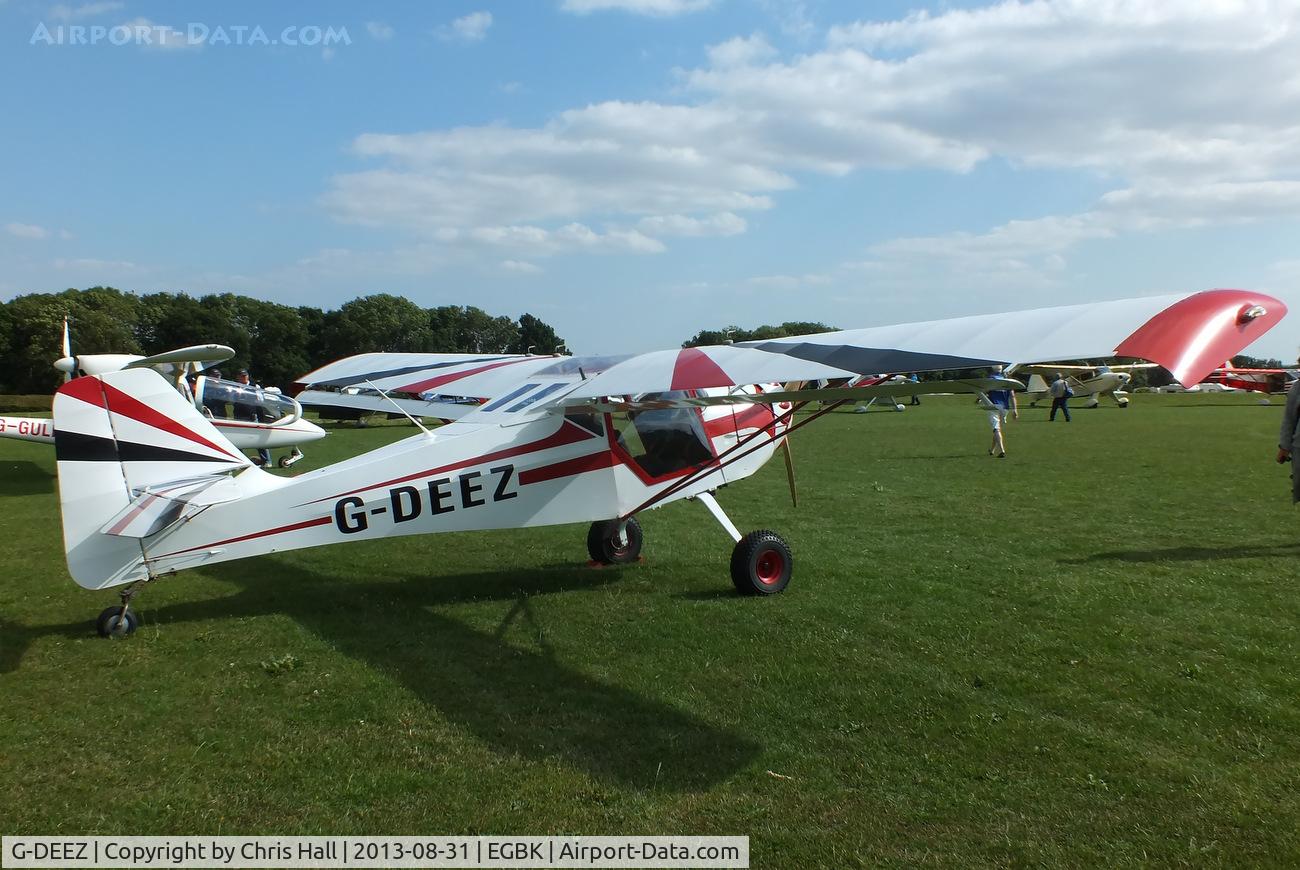G-DEEZ, 1990 Denney Kitfox Mk3 C/N 931, at the LAA Rally 2013, Sywell