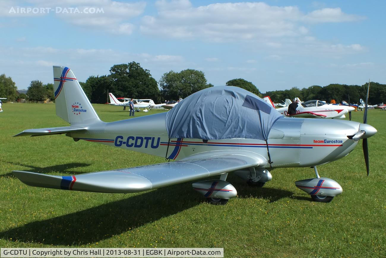 G-CDTU, 2005 Cosmik EV-97 TeamEurostar UK C/N 2522, at the LAA Rally 2013, Sywell