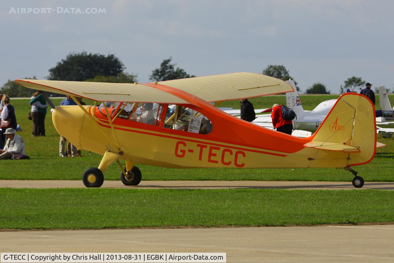 G-TECC, 1946 Aeronca 7AC Champion C/N 7AC-5269, at the LAA Rally 2013, Sywell