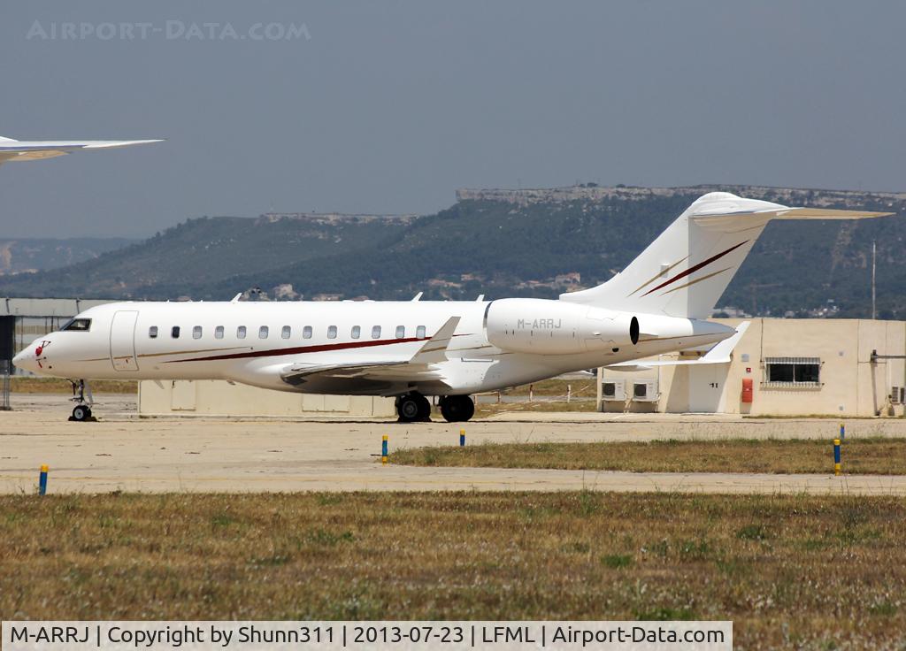 M-ARRJ, 2010 Bombardier BD-700-1A10 Global Express C/N 9399, Parked at Boussiron area...