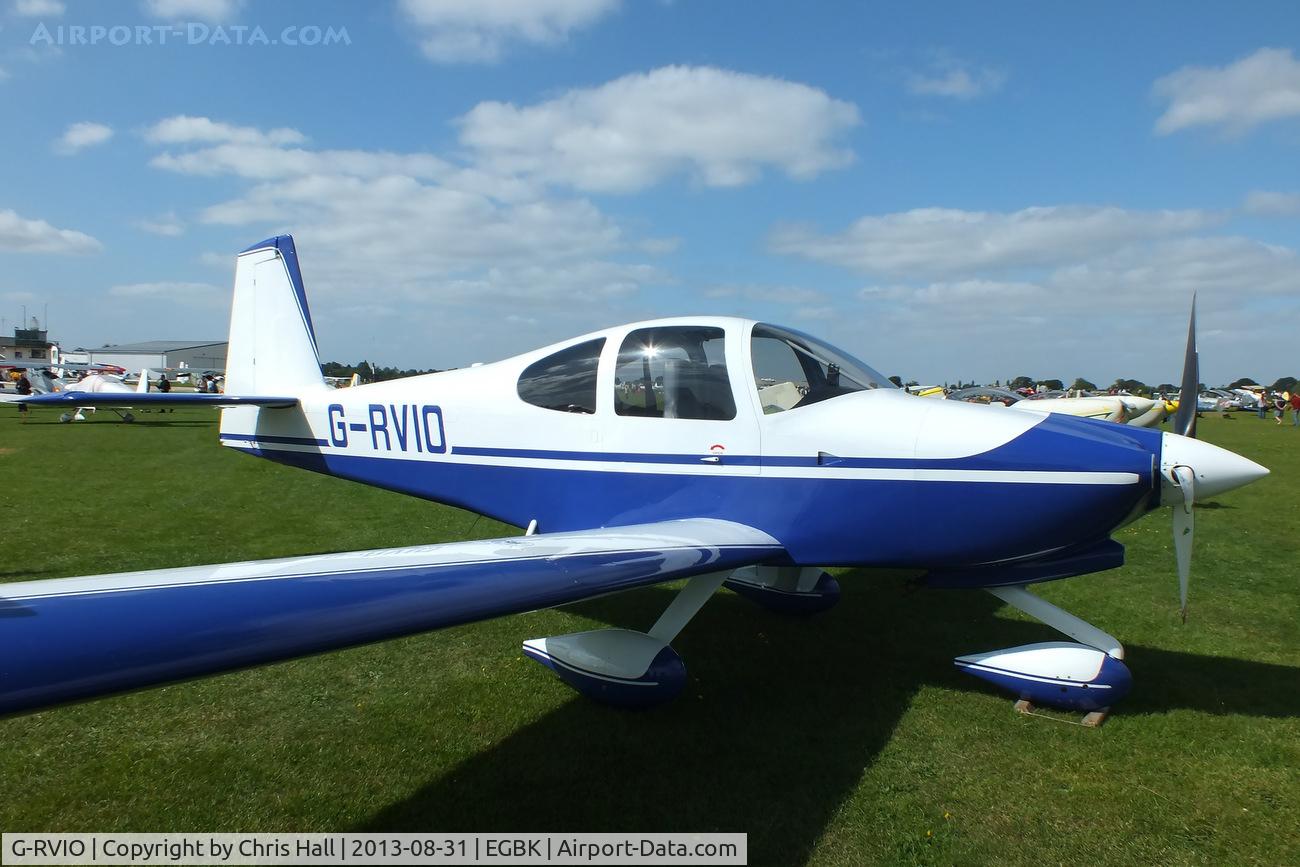 G-RVIO, 2006 Vans RV-10 C/N PFA 339-14547, at the LAA Rally 2013, Sywell