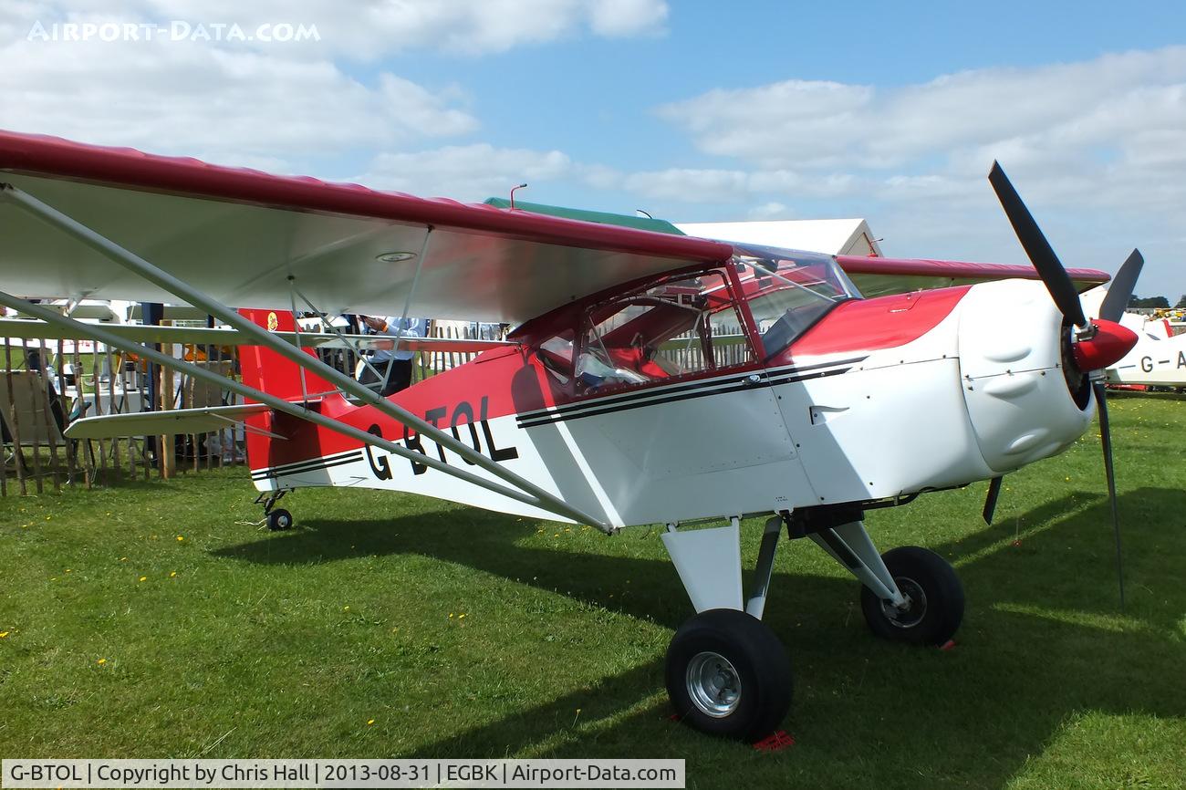 G-BTOL, 1993 Denney Kitfox Mk3 C/N PFA 172-12052, at the LAA Rally 2013, Sywell