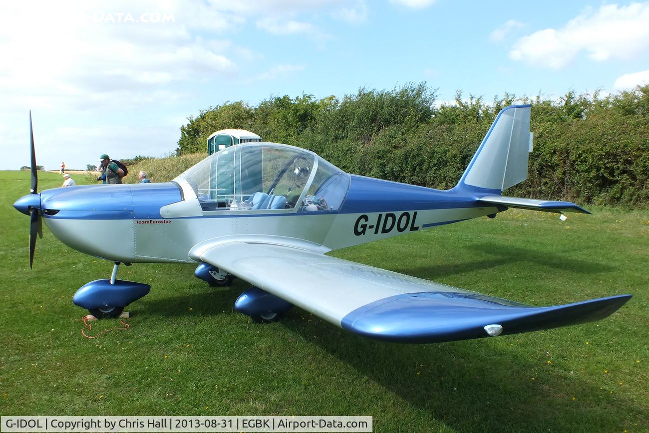 G-IDOL, 2007 Aerotechnik EV-97 Eurostar C/N PFA 315-14549, at the LAA Rally 2013, Sywell
