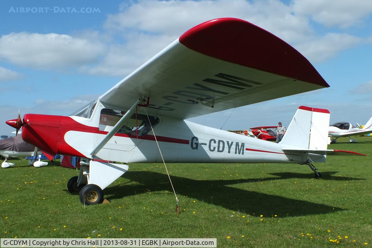 G-CDYM, 2006 Murphy Maverick 430 C/N PFA 259-12981, at the LAA Rally 2013, Sywell