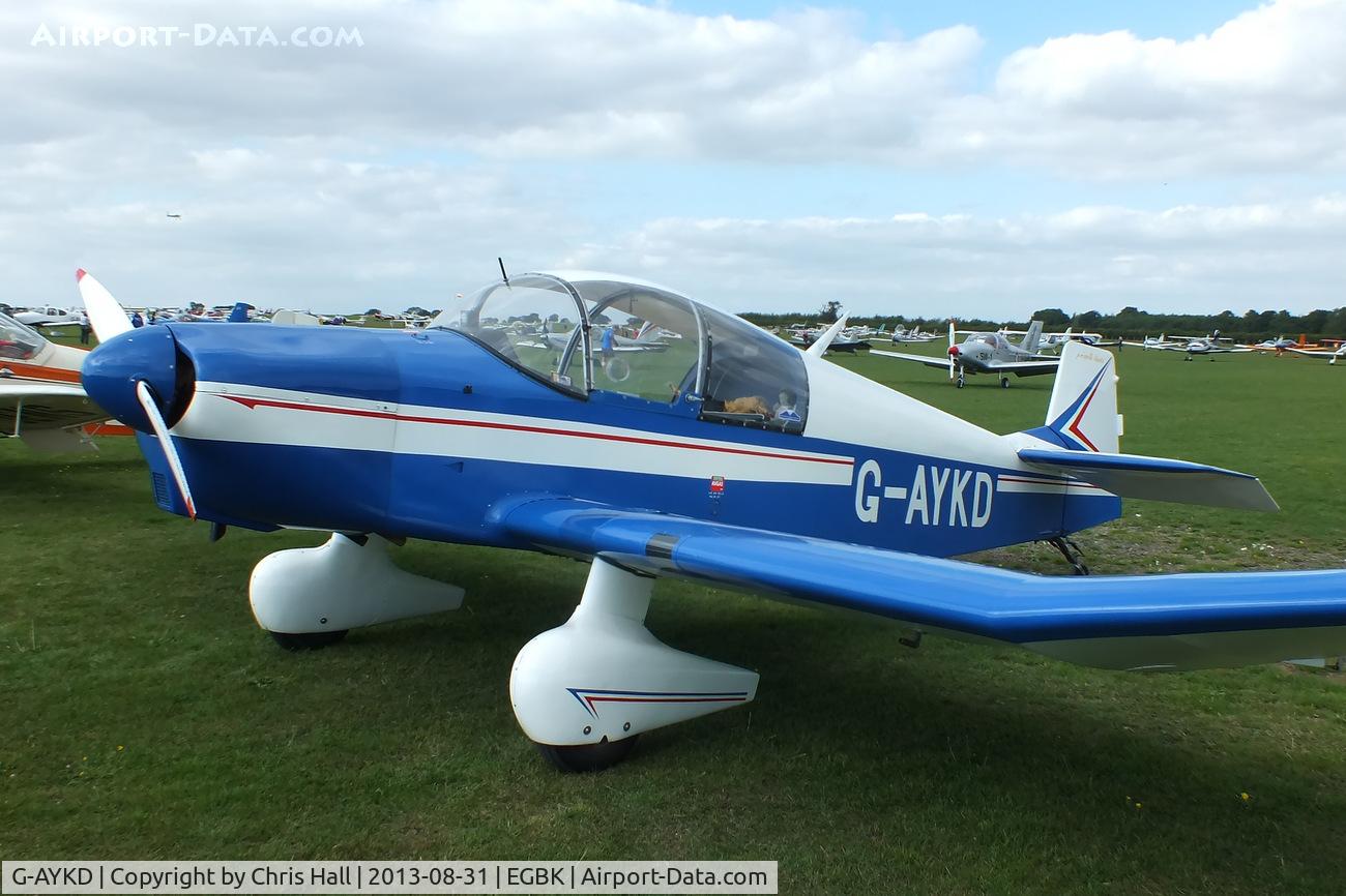 G-AYKD, 1962 Jodel DR-1050 Ambassadeur C/N 351, at the LAA Rally 2013, Sywell