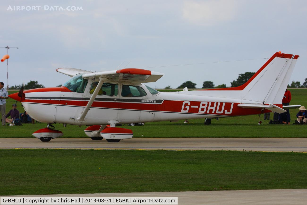G-BHUJ, 1979 Cessna 172N Skyhawk II C/N 172-71932, at the LAA Rally 2013, Sywell