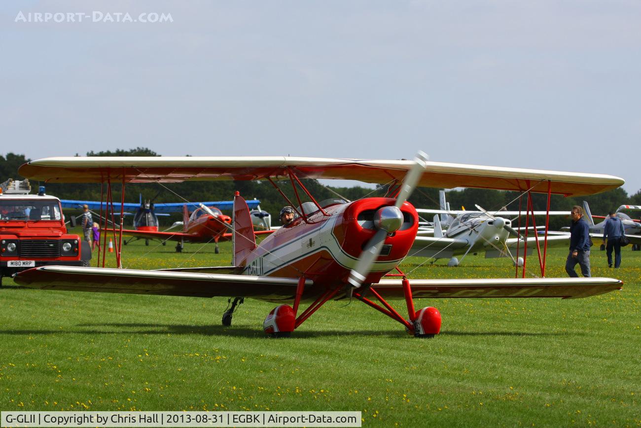G-GLII, 1978 Great Lakes 2T-1A-2 Sport Trainer C/N 0813, at the LAA Rally 2013, Sywell